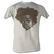 Little Rascals Buckwheat Big Head White T-Shirt